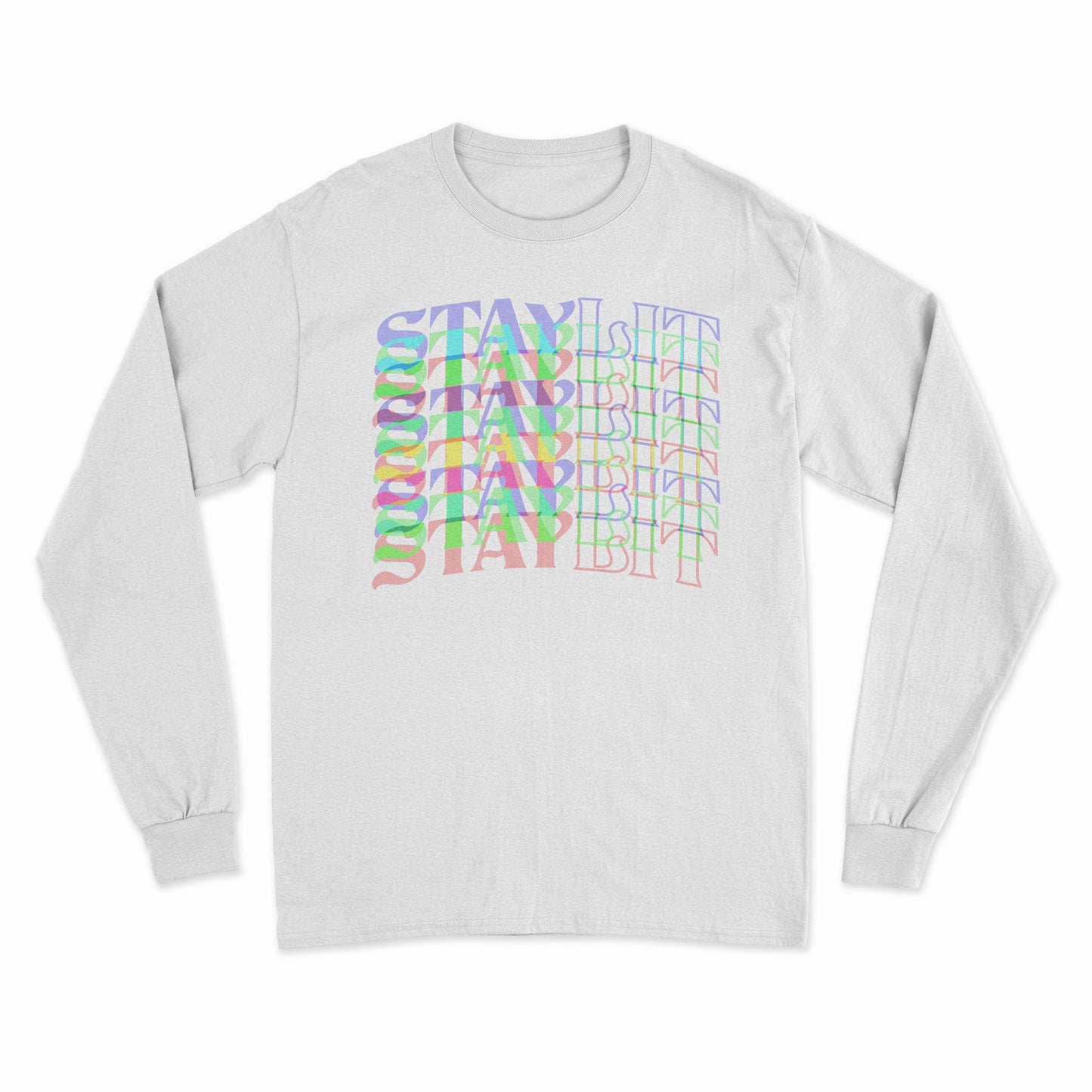 Trippy Stay Lit Long Sleeve Tee